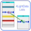 4LightData Lists