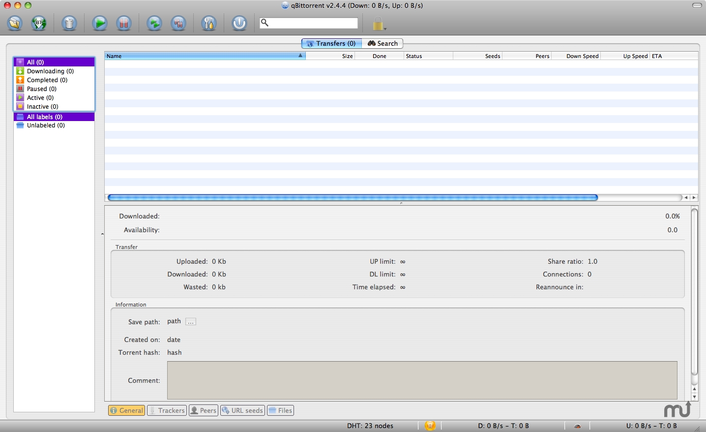 download the new version for mac qBittorrent 4.5.4